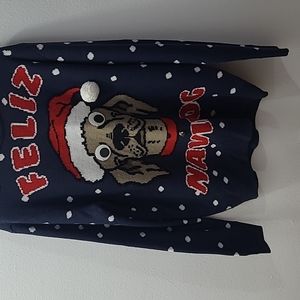 Super cute polka dot ugly Christmas sweater